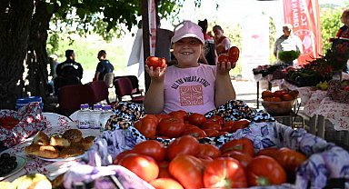 'Yamanlar Tarla Domatesi' üreticileri 'Tarla Günü' etkinliğinde buluştu