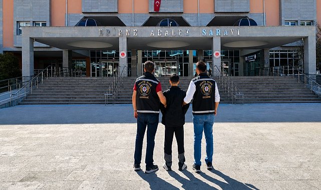 43 yıl 11 ay hapis cezasıyla aranan firari Edirne'de yakalandı