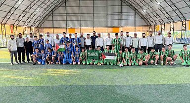 450 Öğrencinin ter döktüğü Kahta'daki turnuvada Kupa Çağrı Camii'nin
