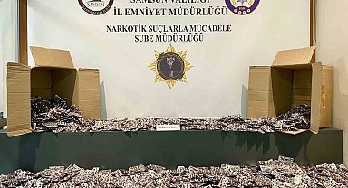 46 bin uyuşturucu hap ele geçirildi