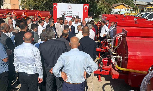 Adıyaman'da orman yangını önlemi: Alevler büyümeden müdahale için 36 tanker