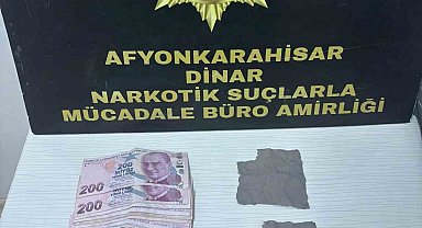 Afyonkarahisar'da torbacı operasyonu: 1 kişi tutuklandı