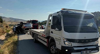 Afyonkarahisar'da trafik kazası: 1 ölü 7 yaralı