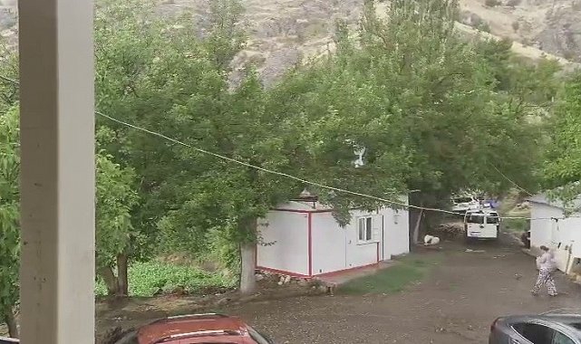 Ağustos ayının ortasında yağmur
