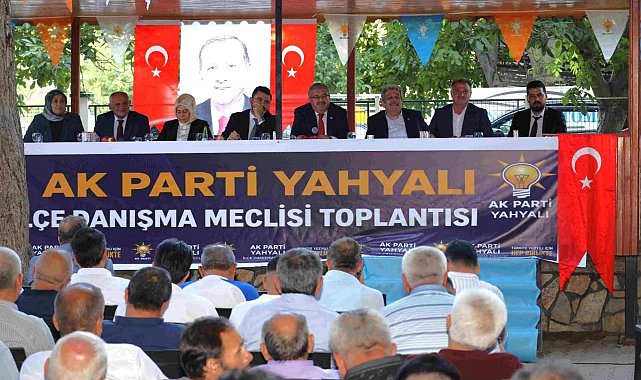 AK Parti Yahyalı İlçe Başkanı Sarıçiçek: "Bizler bu yola koltuk sevdasıyla değil, hizmet sevdasıyla çıktık"