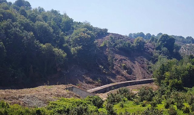 Akçakoca-Melenağzı çevre yolu projesinde çalışmalar sürüyor