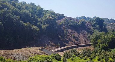 Akçakoca-Melenağzı çevre yolu projesinde çalışmalar sürüyor