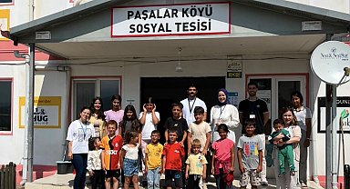 Akçakoca'da tarım işçilerinin çocuklarına sağlık taraması