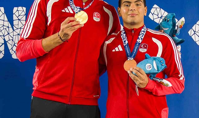 Akdeniz Oyunları'nda Emre Sakçı altın, Nusrat Allahverdi bronz madalya kazandı