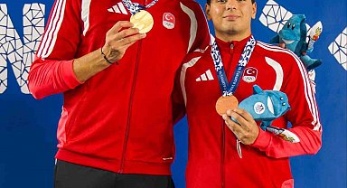 Akdeniz Oyunları'nda Emre Sakçı altın, Nusrat Allahverdi bronz madalya kazandı