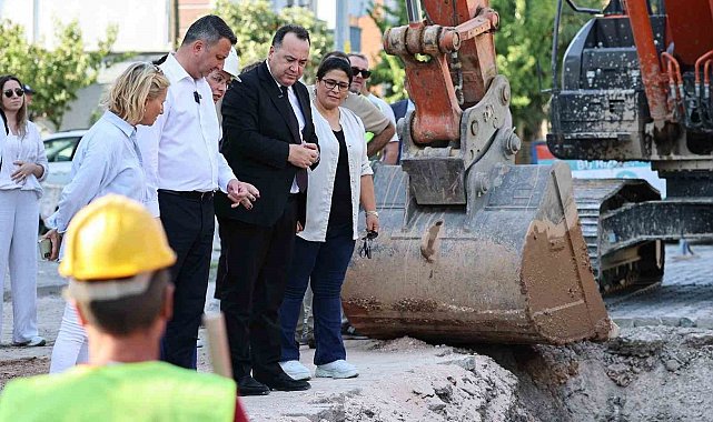 Akhisar'da yağmur suyu kabusu sona erecek