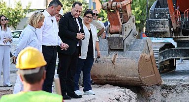 Akhisar'da yağmur suyu kabusu sona erecek