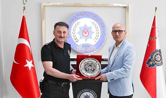 Albay Aslan'dan veda ziyareti