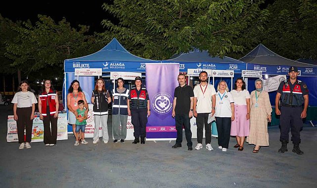 Aliağa'da bağımlılık ve aile farkındalığı için bilgilendirme çalışması