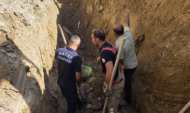 Alt yapı çalışmaları esnasında yaşanan toprak kaymasında 1 işçi öldü