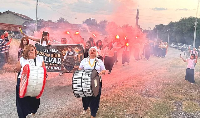 Altıntaş'ta Geleneksel Şalvar Gecesi buluşması