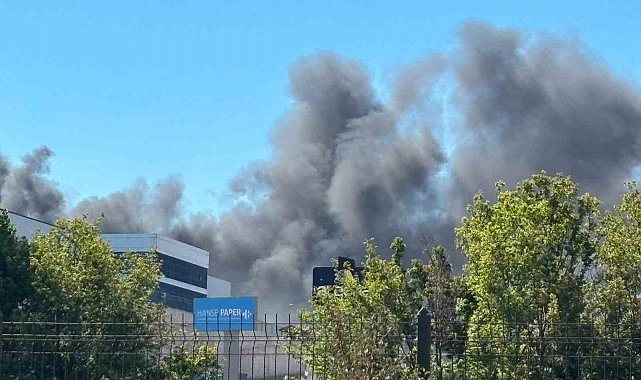 Ankara'da depo yangını söndürüldü