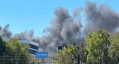 Ankara'da depo yangını söndürüldü