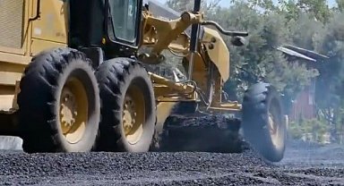 Antakya'da Akasya ve Güzelburç mahallelerinde yollar asfaltlandı