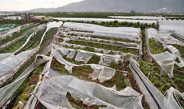 Antalya'da üreticilere 1 yılda 657 bin 400 metrekare sera naylonu hibe edildi