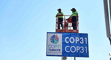 Antalya'nın yolları COP31 İklim Zirvesi'ne hazırlanıyor