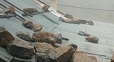 Anzer Yaylası'nda dolu sürprizi
