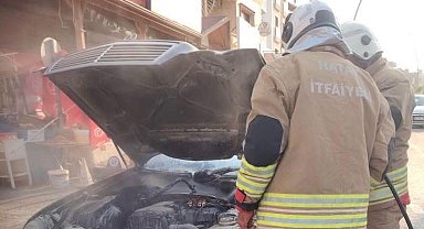 Arsuz ve İskenderun'da araç yangınları kontrol altına alındı