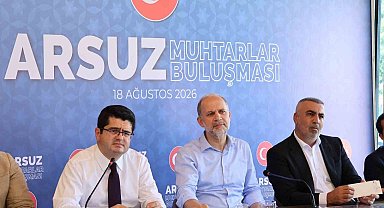 Arsuz'da muhtarlar buluşmasında mahallelerin sorunları değerlendirildi