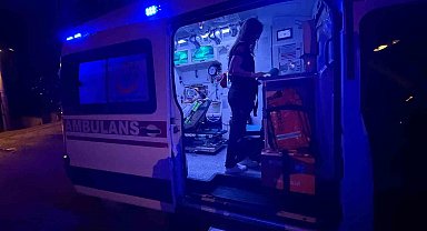 Asansör bir kat aşağıya kaydı, içindeki erkek şahıs korkudan bayıldı