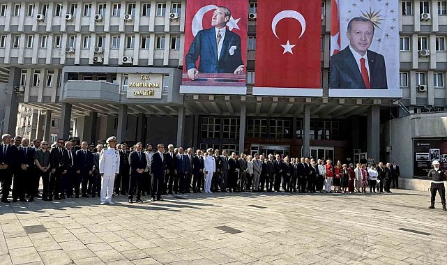 Atatürk'ün Zonguldak'a gelişinin 95. yıl dönümü kutlandı