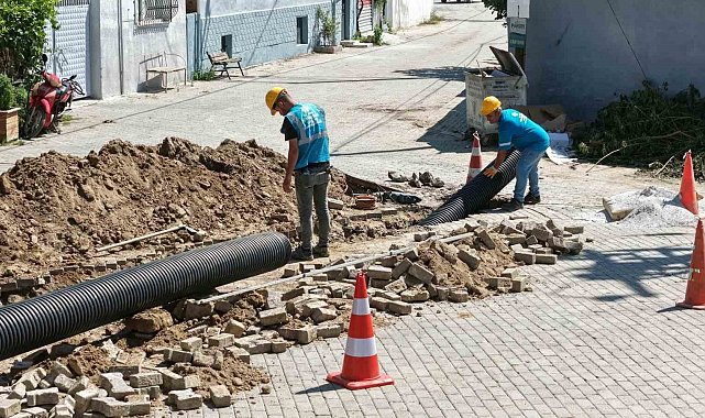 Aydın Büyükşehir'den İncirliova'da altyapı yatırımı