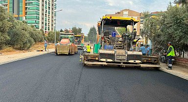 Aydın Büyükşehir'in yol çalışmaları sürüyor