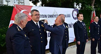 Aydın Emniyeti'nde terfi töreni düzenlendi