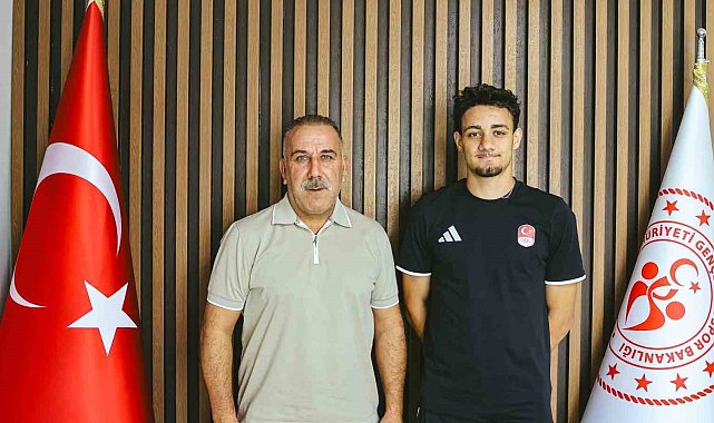 Aydın Gençlik ve Spor İl Müdürü Yığmatepe, dünya 7'ncisi milli sporcuyu ağırladı