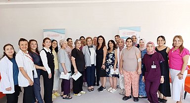 Aydın Şehir Hastanesi'nde anne ve bebek sağlığı için anlamlı buluşma