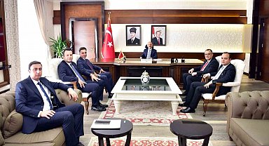 Aydın Valisi Varol, adli teşkilat yöneticilerini kabul etti
