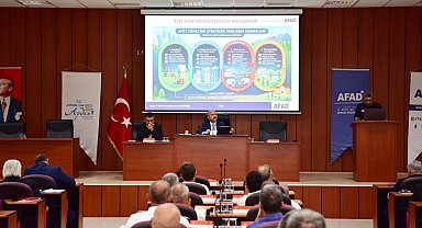Aydın'da afetlere karşı tedbirler görüşüldü