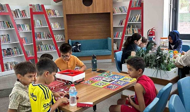 Aydın'da çocuklar zeka oyunlarıyla hem düşündü hem eğlendi