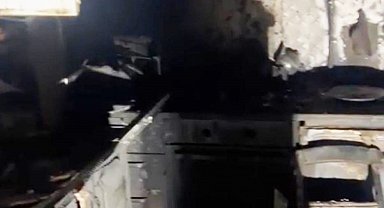 Aydın'da ev yangını: 1 ölü, 1 yaralı