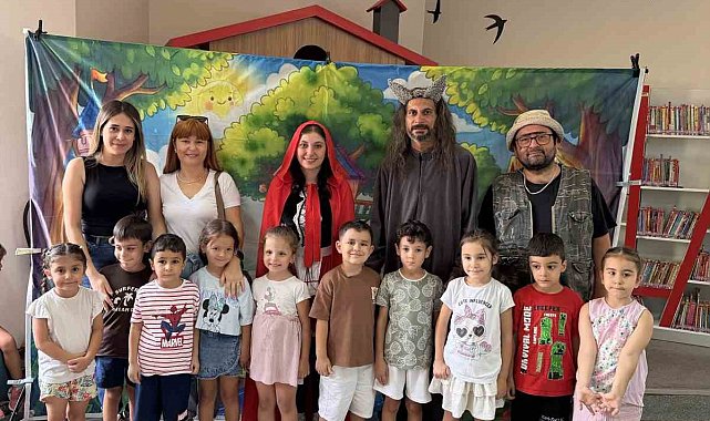 Aydın'da masallar çocuklar için sahneye taşındı