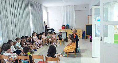 Aydın'da miniklere afet ve yangın farkındalık eğitimi verildi