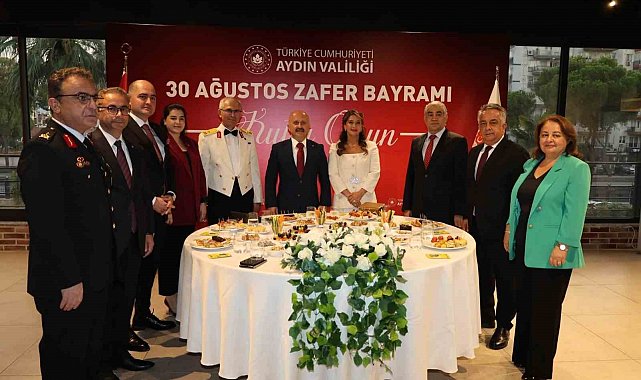 Aydın'da Zafer Bayramı resepsiyonu gerçekleştirildi