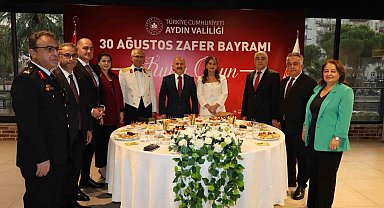 Aydın'da Zafer Bayramı resepsiyonu gerçekleştirildi