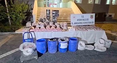 Aydın'da zehir tacirlerine darbe: 100 milyon TL'lik uyuşturucu ele geçirildi