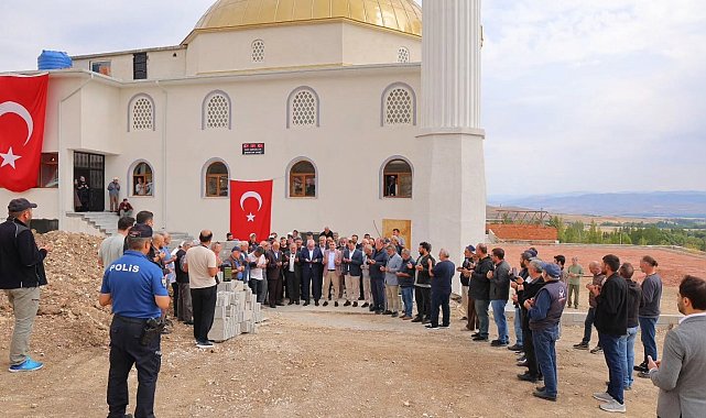 Aydıntepe'de Hacı Abdullah Erdoğan Camii ibadete açıldı