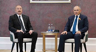Azerbaycan Cumhurbaşkanı Aliyev, Ermenistan Başbakanı Paşinyan ile Bişkek'te görüştü