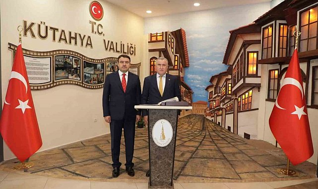 Bakan Bak'tan Vali Musa Işın'a ziyaret