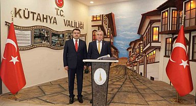 Bakan Bak'tan Vali Musa Işın'a ziyaret