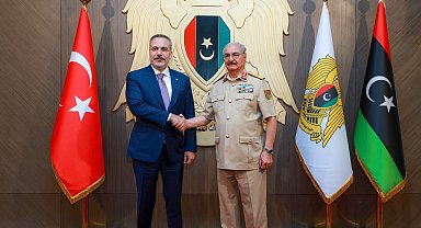 Bakan Fidan, Libya Ulusal Ordusu Genel Komutanı Hafter ile görüştü