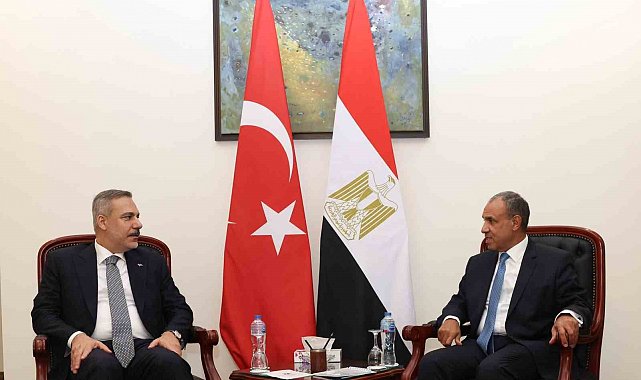 Bakan Fidan, Mısır Dışişleri Bakanı Abdelatty ile bir araya geldi